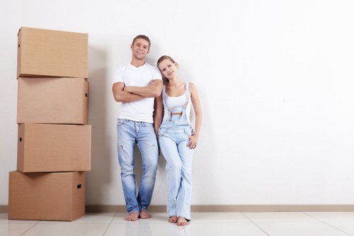 Professional packing and unpacking support for a Harrow home move