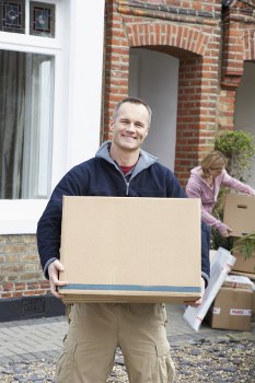 A same day removals van ready for a fast property move in Harrow
