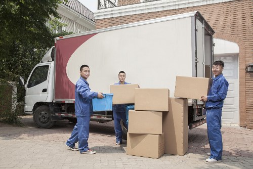 Completed complaint resolution documents for a moving company