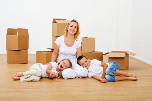 Local packing service helping with a flat move in Harrow