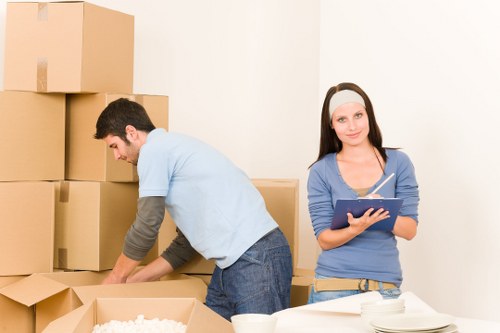 Careful removal of bedroom furniture from a Harrow flat
