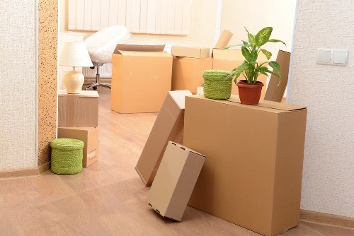 Local removal team coordinating access for an office move in Harrow